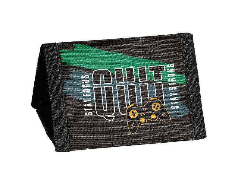 PASO Portefeuille - Gaming - 12 x 8,5 cm - Polyester