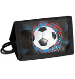 PASO Portemonnee - Voetbal - 12 x 8.5 cm - Polyester