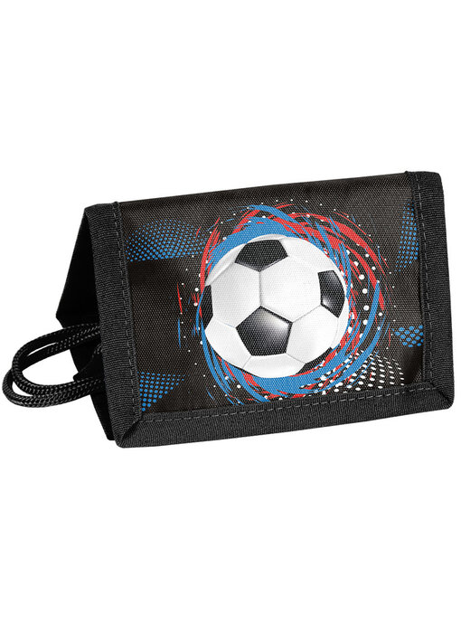 PASO Fußball-Geldbörse 12 x 8,5 cm Polyester
