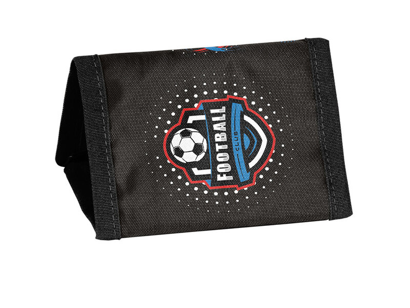 PASO Portemonnee - Voetbal - 12 x 8.5 cm - Polyester