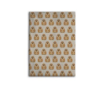 Capybara Fleece plaid 110 x 150 cm Polyester Flannel