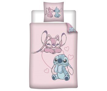 Disney Lilo & Stitch Duvet cover 140 x 200 cm + 65 x 65 cm Polyester Flannel