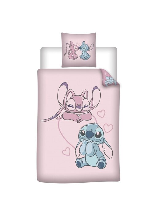 Disney Lilo & Stitch Duvet cover 140 x 200 cm + 65 x 65 cm Polyester Flannel