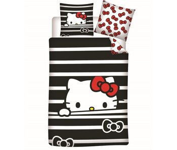 Hello Kitty Duvet cover 140 x 200 cm + 65 x 65 cm Polyester Flannel