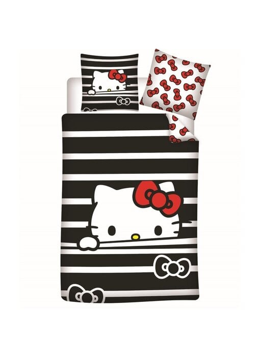 Hello Kitty & Friends Duvet cover 140 x 200 cm + 65 x 65 cm Polyester Flannel