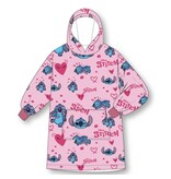 Disney Lilo & Stitch Couverture polaire à capuche - Adulte - Taille unique - Polyester