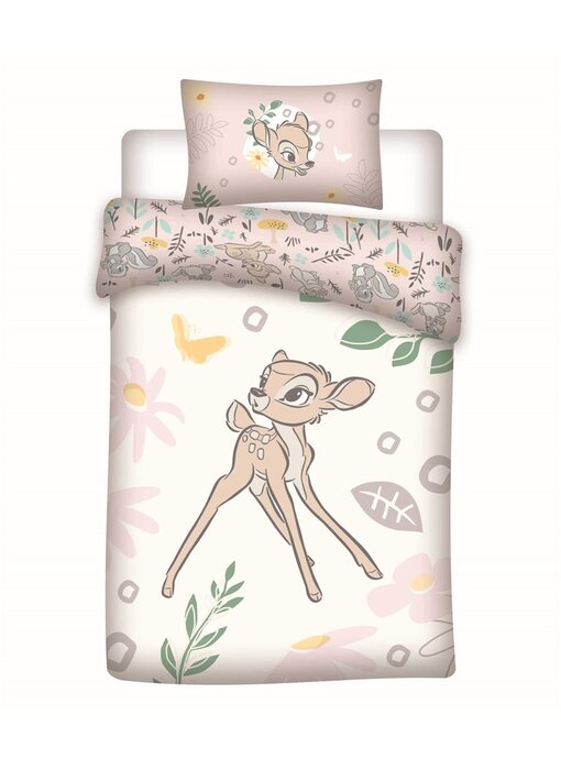 Disney Bambi BABY Duvet Cover 100 x 140 + 40 x 60 cm Cotton