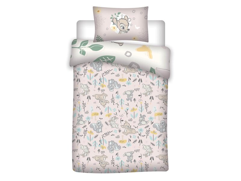 Disney Bambi BABY Duvet Cover - 100 x 140 + 40 x 60 cm - Cotton