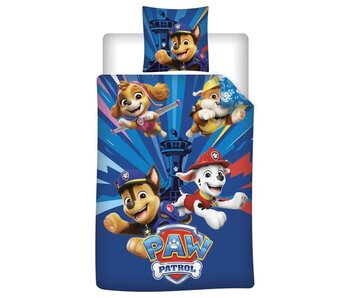 PAW Patrol Bettbezug 140 x 200 + 65 x 65 cm aus Baumwollmischgewebe