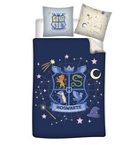 Harry Potter Housse de couette - 1 personne - 140 x 200 cm - 65 x 65 cm - Polycoton