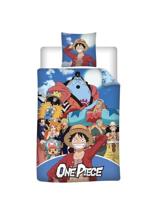 One Piece Dekbedovertrek 140 x 200 + 65 x 65 cm Polycotton