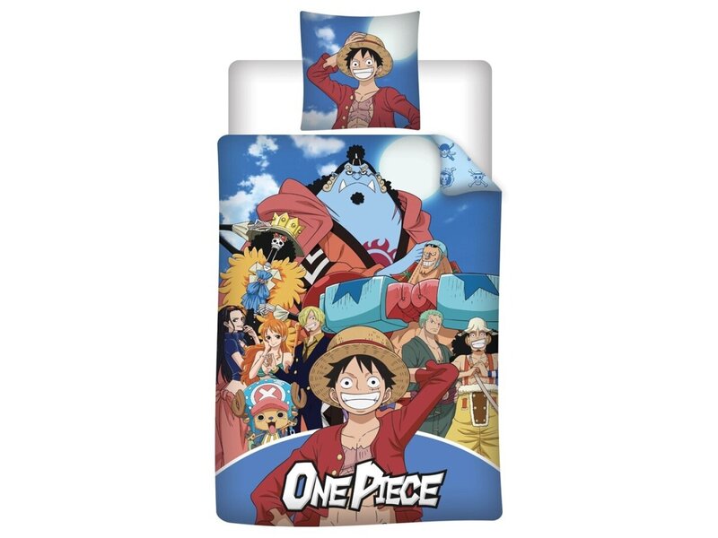 One Piece Duvet Cover - Single - 140 x 200 cm - 65 x 65 cm - Polycotton