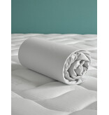 De Witte Lietaer Fitted Sheet - Case Oyster - Double - 180 x 200/220-h40 - Cotton Jersey