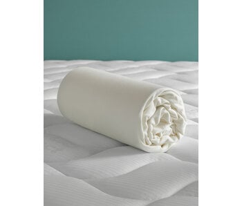 De Witte Lietaer Fitted Sheet Case Ivory 180 x 200/220-h40 Cotton Jersey