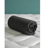 De Witte Lietaer  Drap-housse - Case Ebony - 1 place - 90/100 x 200/220 cm - Jersey de coton