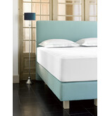 De Witte Lietaer Fitted Sheet - Case White - Double - 180 x 200/220-h40 - Cotton Jersey