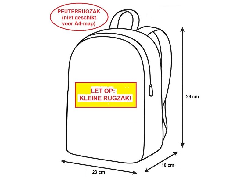 BodyPack Sac à dos enfant Pingouin - 29 x 23 x 10 cm - Polyester