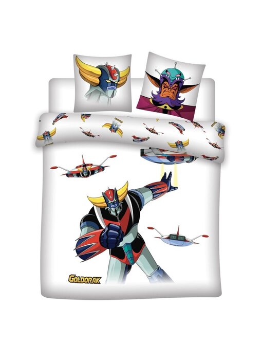 Goldorak Dekbedovertrek 240 x 220 cm / 65 x 65 cm Polycotton