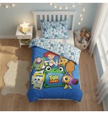 Toy Story Housse de couette - 1 personne - 140 x 200 cm - 65 x 65 cm - Polycoton