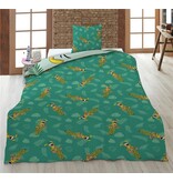 Marsupilami Housse de couette - 1 personne - 140 x 200 cm - 65 x 65 cm - Polycoton