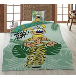 Marsupilami Bettbezug – Einzelbett – 140 x 200 cm – 65 x 65 cm – Baumwollmischgewebe