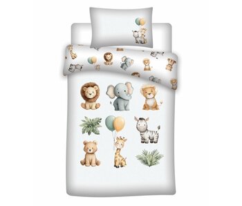 Romane & Sacha BABY Duvet Cover 100 x 140 + 40 x 60 cm Cotton
