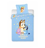 Bluey BABY Duvet Cover - Goodnight Blues - 100 x 140 + 40 x 60 cm - Cotton