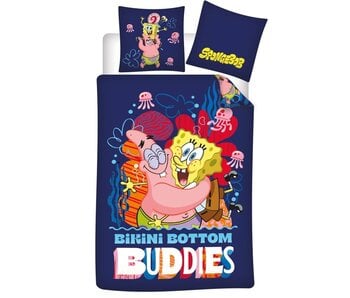SpongeBob Squarepants Duvet Cover Buddies 140 x 200 + 65 x 65 cm Polycotton