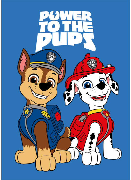 PAW Patrol Polaire à carreaux 100 x 150 cm Polyester