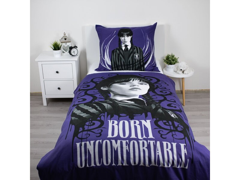 Wednesday Bettbezug Born Uncomfortable – 140 x 200 cm / 70 x 90 cm – Baumwolle