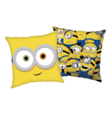 Minions Coussin décoratif - Regarde-moi - 40 x 40 cm - Polyester
