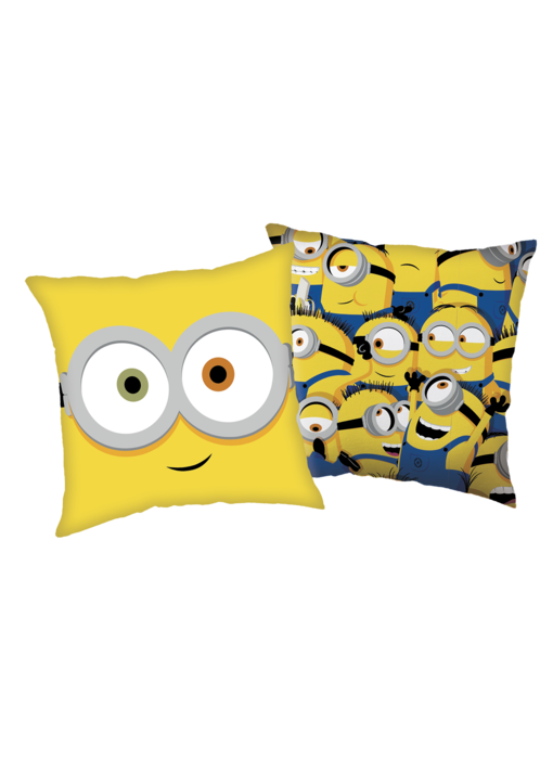 Minions Dekokissen „Watch Me“, 40 x 40 cm, Polyester