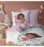 Dora the Explorer Explore Duvet Cover - 140 x 200 + 63 x 63 cm - Cotton