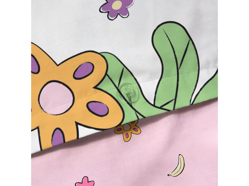Dora the Explorer Explore Duvet Cover - 140 x 200 + 63 x 63 cm - Cotton