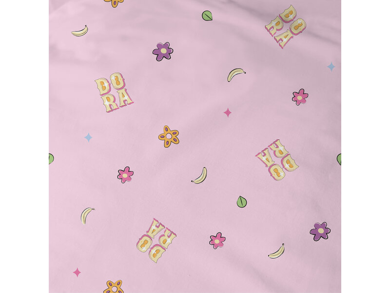 Dora the Explorer Housse de couette Explore - 140 x 200 + 63 x 63 cm - Coton