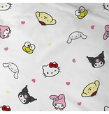 Sanrio Dekbedovertrek Friendly - 140 x 200 + 63 x 63 cm - Katoen