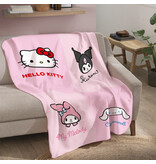 Sanrio Fleece plaid Reunion - 110 x 140 cm - Polyester