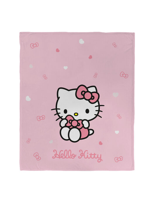 Hello Kitty Fleeceplaid Cute 125 x 150 cm Polyester