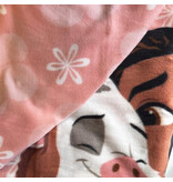 Disney Vaiana Fleece-Karodecke Pua - 110 x 140 cm - Polyester