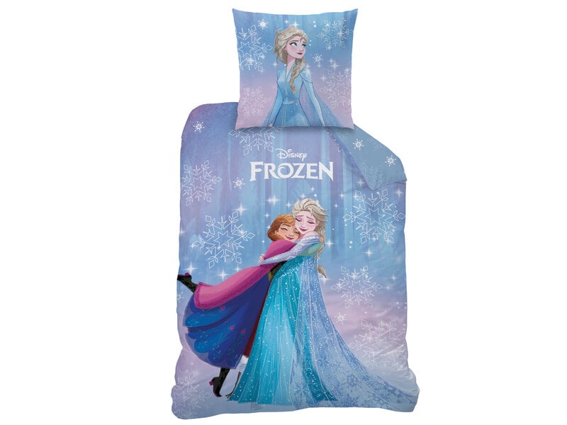 Disney Frozen Dekbedovertrek Frozenia - 140 x 200 + 63 x 63 cm - Katoen