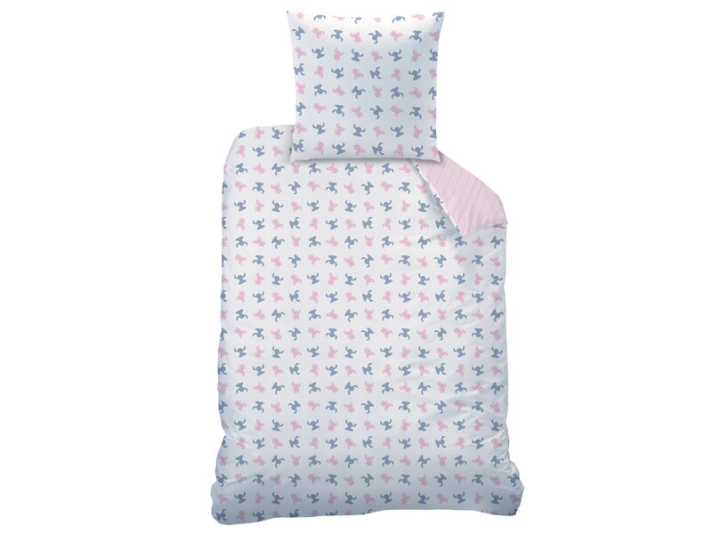 Disney Lilo & Stitch Dekbedovertrek Amour - 140 x 200 + 63 x 63 cm - Katoen