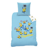 Minions Duvet Cover Fete - 140 x 200 + 63 x 63 cm - Cotton