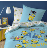 Minions Duvet Cover Fete - 140 x 200 + 63 x 63 cm - Cotton