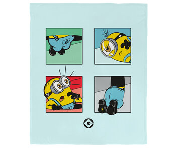 Minions Fleeceplaid Oops 125 x 150 cm Polyester