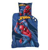 SpiderMan Dekbedovertrek True Hero - 140 x 200 + 63 x 63 cm - Katoen