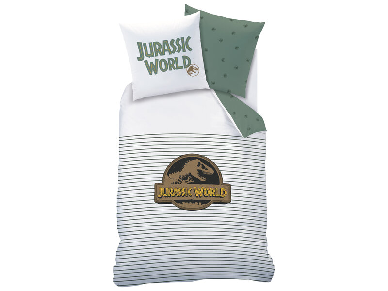 Jurassic World Housse de couette - 140 x 200 + 63 x 63 cm - Coton