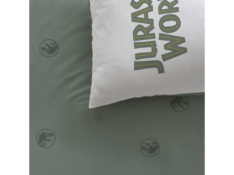 Jurassic World Housse de couette - 140 x 200 + 63 x 63 cm - Coton