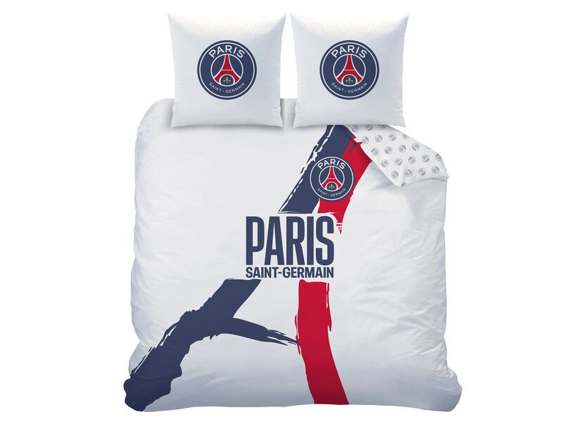 Paris Saint Germain Duvet Cover Tour - King Size - 240 x 220 cm + 2 x 63 x 63 cm - Cotton