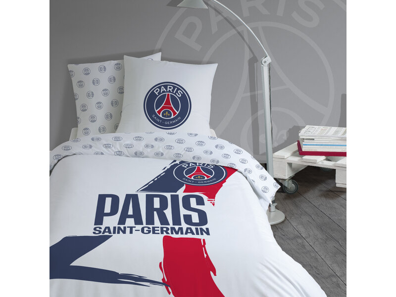 Paris Saint Germain Dekbedovertrek Tour - 140 x 200 + 63 x 63 cm - Katoen