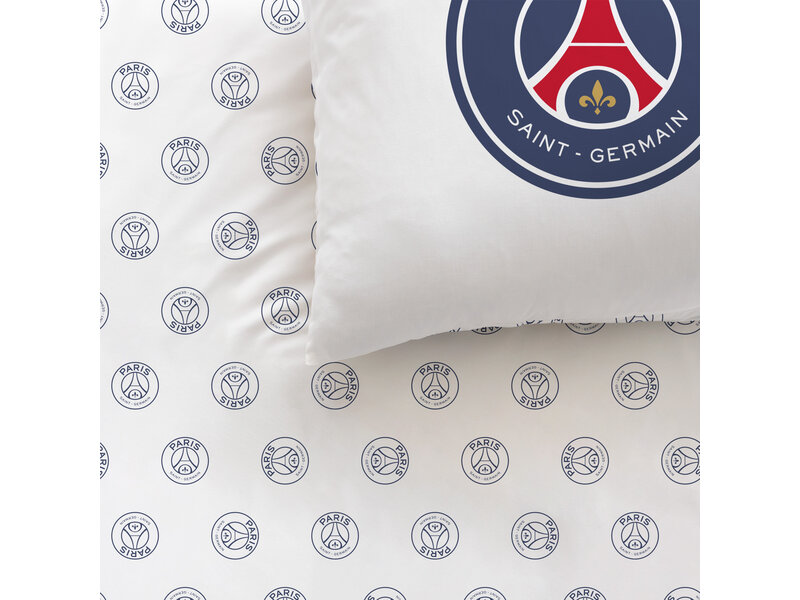 Paris Saint Germain Bettbezug-Tour – 140 x 200 + 63 x 63 cm – Baumwolle